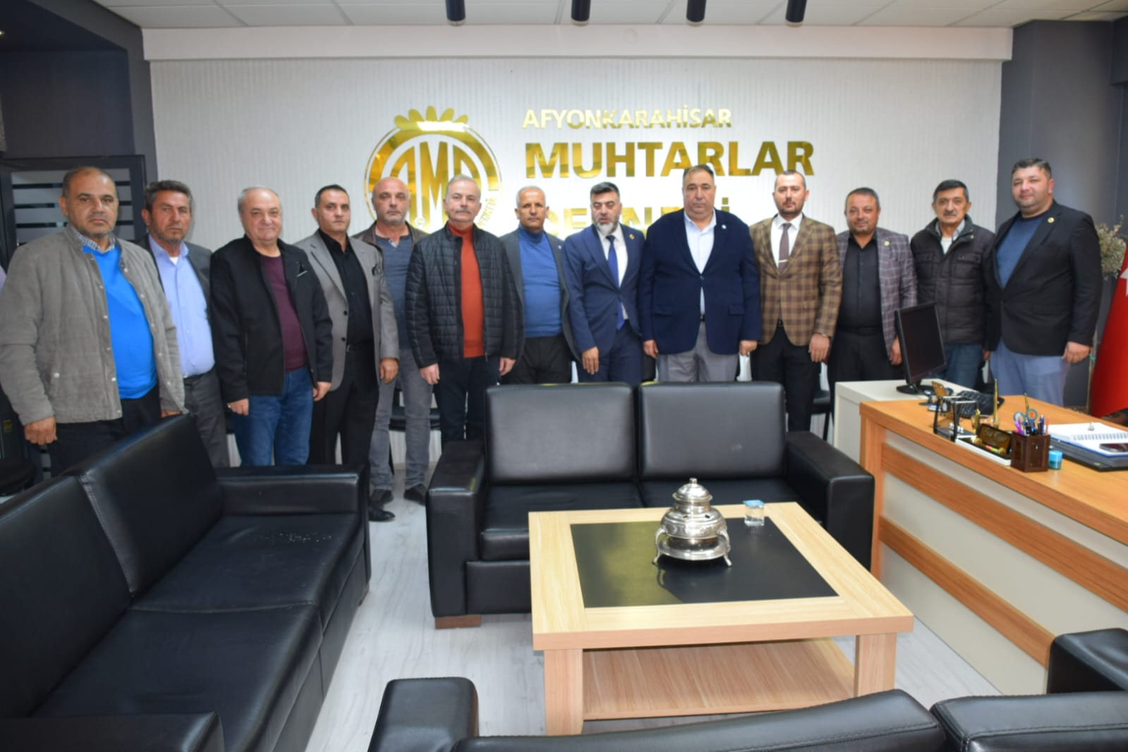 İYİ Parti Afyonkarahisar Teşkilatı, Muhtarlar Gününü Kutladı